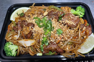 Beef pad Thai